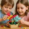 KŪRYBINGI MINI KALULĖLIAI VAIKAMS GĖLĖS GĖLĖS 3D 92 vnt 1039A-2