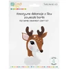 Kūrybingi veltinio dekoracijos pakabukai Bambi dpCraft elnio elnio veltinis