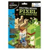 Kūrybinis mozaikų, spalvinimo puslapių, draskymo žaidimo PIXEL Kidea rinkinys BERNIUKUI