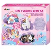 Kūrybinis rinkinys 4in1 „pasidaryk pats“ vienaragiai „Unicorns Avenir“.