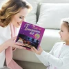 KŪRYBINIS RINKINYS MERGAITĖMS NAKTINIS LAMPAS KINETIC SAND DIY DOVANŲ