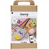 Diy Kitcreative Toys Creativ veltinio meškiukų siuvimo rinkinys vaikams 6+