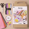 Diy Kitcreative Toys Creativ veltinio meškiukų siuvimo rinkinys vaikams 6+