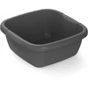 Kvadratinis dubuo Daily 34x34cm/8L 34x34cm/8L antracito spalvos