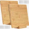 Kvadratinis MEDIENOS Įtempiklis DIDELIS 20X20X15CM NĖRIMO LENTŲ RINKINYS