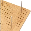 Kvadratinis MEDIENOS Įtempiklis DIDELIS 20X20X15CM NĖRIMO LENTŲ RINKINYS