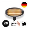 Kvarcinis infraraudonųjų spindulių šildytuvas Trotec IR 2000 S 06-00375