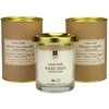 Kvepianti žvakė stikliniame indelyje LUXURY CANDLE, 3 rūšys, 10 cm