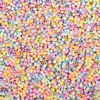 La Manuli Lyginimo karoliukai 5000vnt PASTEL Midi dydis 5mm Stiklainis