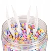 La Manuli Lyginimo karoliukai 5000vnt PASTEL Midi dydis 5mm Stiklainis