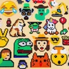 La Manuli Lyginimo karoliukų RINKINYS Juokingi lyginimo karoliukai MEMES ir EMOJI raštai 4500 vnt.