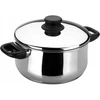LACOR GARINOX PUODAS NERŪDIJANČIOJO PLIENO 3L 20cm + DANČIO INDUKCIJA