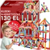 LaCreativa DIDELI MAGNETINIAI BLOKAI 3D 130 vienetu konstravimo delione vaikams XXL