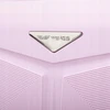 Lagaminas Wings CKT02, S, šviesiai rožinis 55x40x20cm Ryanair ir Wizzair,polipropilenas , TSA spyna