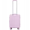 Lagaminas Wings CKT02, S, šviesiai rožinis 55x40x20cm Ryanair ir Wizzair,polipropilenas , TSA spyna