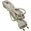 Emos Laidas su elektros kištuku 2m/2x0.5mm baltas