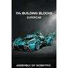 Lambo V12 Vision GT 1314 PCS TECHNIC Statybiniai blokai Sportinis modelis Kūrybinės pramogos