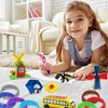 Lamex TUŠKINIS 3D SPAUSDINTUVAS VAIKAMS / MEGA SET FILAMENT COLOR Įdėklai 210M