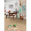 Laminatas NatureSense EL2157, smėlinio ąžuolo sp., V4, click, 1292 x 193 x 8 mm, 32/AC4
