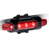 LAMP SET dviračio žibintai priekyje ir gale LED DUNLOP