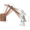 Lampa ścienna w industrialnym stylu, sidabrinė, okrągła, E27