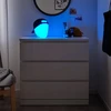 Lampa stołowa IKEA ISKÄRNA balta LED