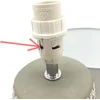 Lampa stołowa Pauleen Pretty Purity balta pilka ręcznie robiona 20W