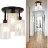Lampa sufitowa Depuley E27 juoda