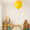 Lampa wisząca Abigali Baloon E27 do pokoju dziecięcego 20cm geltona
