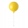 Lampa wisząca Abigali Baloon E27 do pokoju dziecięcego 20cm geltona
