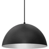Pakabinamas šviestuvas Lampa wisząca BETA Juodas/Baltas 1xE27 35cm MLP8954 - Milagro