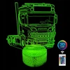 Lampka nocna ciężarówka Scania 3D LAMP LED