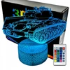 Lampka nocna Czołg 3D LAMP LED