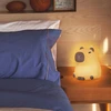 Lampka nocna Goldlux Kapibara ruda silikonowa su akumulatorem LED RGB