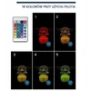 Lampka nocna Kucyk Vienaragis 3D LAMP LED