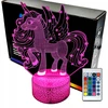 Lampka nocna Kucyk Vienaragis 3D LAMP LED