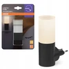 Osram 0,2W LED naktinis šviestuvas LUNETTA USB C, juodas, 3000K, su šviesos jutikliu