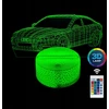 Lampka nocna Samochód Audi 3D LAMP LED