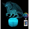 Lampka nocna Smok 3D LAMP LED