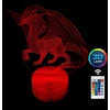 Lampka nocna Smok 3D LAMP LED