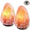 lampki solne Lampa solna himalajska 11-14 kg naturalna E14 drewniana podstawa