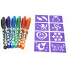 Landtoys GEL PENS CREATIVE TATTOO KIT TATTOO GEL PENS