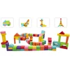 Landtoys KŪRYBINIS KALULŲ RINKINYS DĖŽUTĖJE SU RŪŽIUOJAMOS FUNKCIJOS MEDINIAIS KLUOLAIS