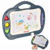 Landtoys MAGNETINĖ PLOKŠTA ZNICOPIS PIŠYTI IR RAŠYTI