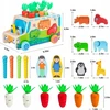 Landtoys MONTESSORI BLOKŲ RŪKIUOJAS PAGAUKITE KIRMŲ AUTOMOBILIŲ MORKŲ IR KIRMŲ DĖLĖLĖS