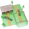 Landtoys ŪKIO DIDŽIAI GYVŪNAI LAUKIA DU TRAKTORIUS SU PRIEKABAIS GYVŪNAIS