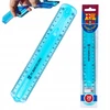 Lanksti mokyklinė liniuotė dešiniarankiams ir kairiarankiams 20 cm FC Barcelona ASTRA