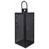 Artflow Lanterne Aura metalinė 21x20x53cm Juoda