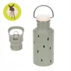 Lassig Nerūdijančio plieno butelis su užsukamu dangteliu ir snapeliu 500ml Happy Prints