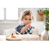 Lassig vaikiškų indų rinkinys Lėkštė, Dubuo, Puodelis, Šaukštas Happy Rascals